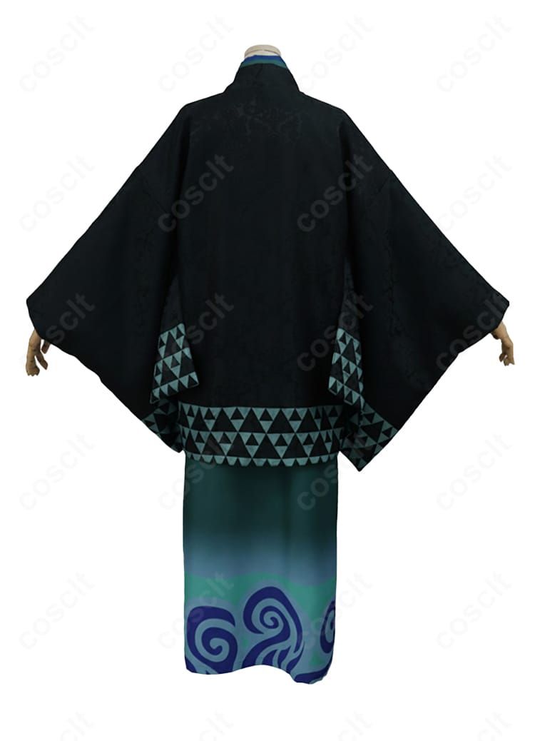 銀魂 坂田銀時 浴衣 コスプレ衣装 背面｜細部まで丁寧に仕上げた高再現衣装