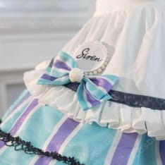 勝利の女神：NIKKE リトルマーメイド Abyss Flower コスプレ衣装 ワンピース＋カチューシャ付き - 4枚目の画像（サムネイル）