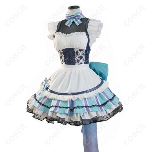 勝利の女神：NIKKE リトルマーメイド Abyss Flower コスプレ衣装 ワンピース＋カチューシャ付き