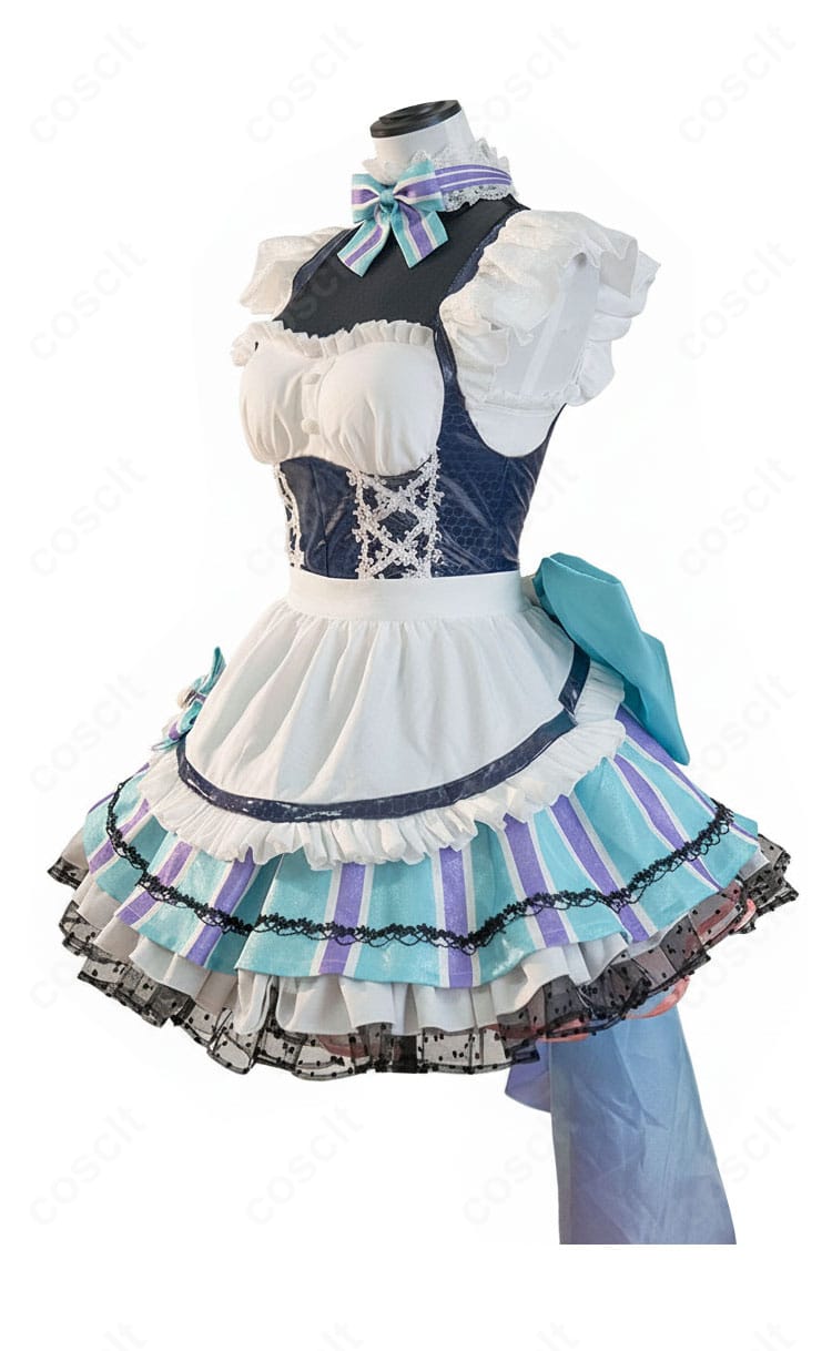 リトルマーメイド Abyss Flower コスプレ衣装 左側装飾ディテール 写真 高品質再現