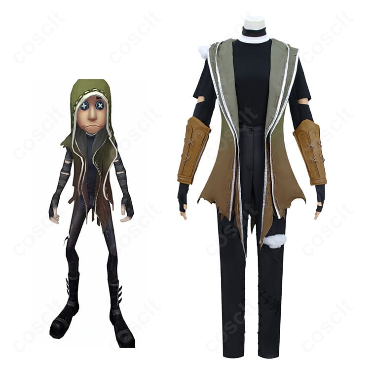 商品服装と傭兵（ナワーブ・サベダー）キャラクター公式イラスト並び画像｜IdentityV 第五人格 コスプレ衣装