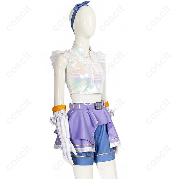 学園アイドルマスター 藤田ことね 雨上がりのアイリス アイドル コスプレ衣装 - 2枚目の画像