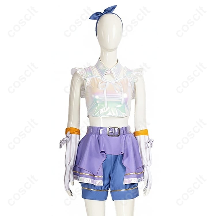 学園アイドルマスター 藤田ことね 雨上がりのアイリス アイドル コスプレ衣装 - 1枚目の画像