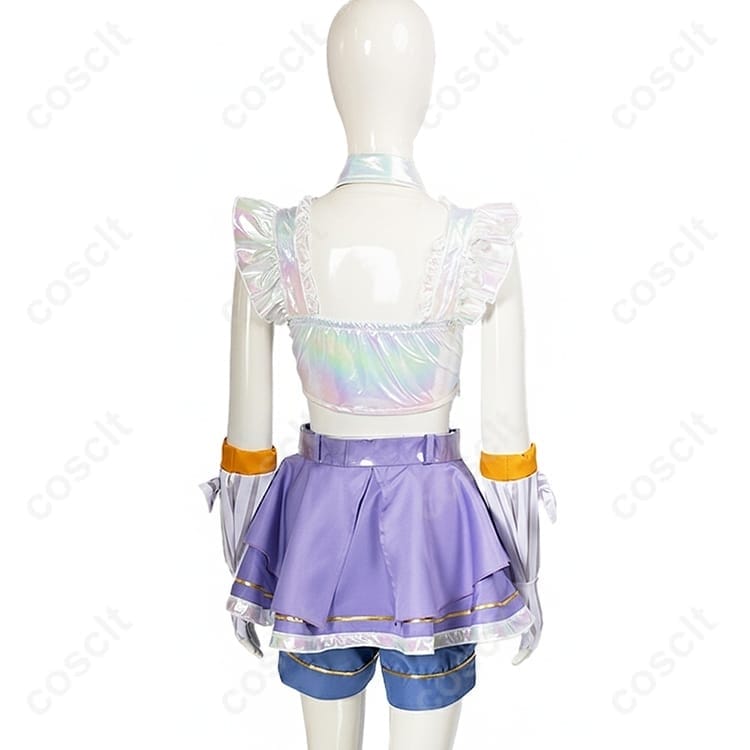 学園アイドルマスター 藤田ことね 雨上がりのアイリス アイドル コスプレ衣装 - 3枚目の画像