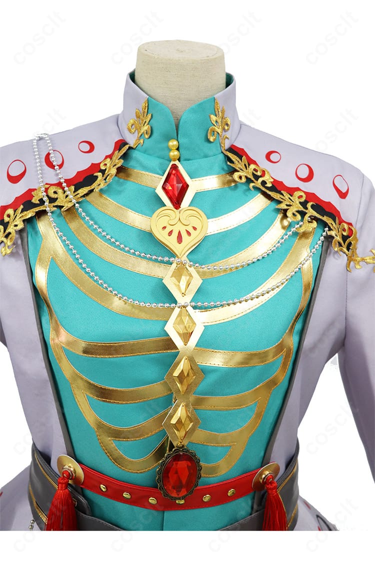 影片みか ダークロマンス SCR コスプレ衣装 衣襟装飾ディテール写真|豪華な装飾をチェック