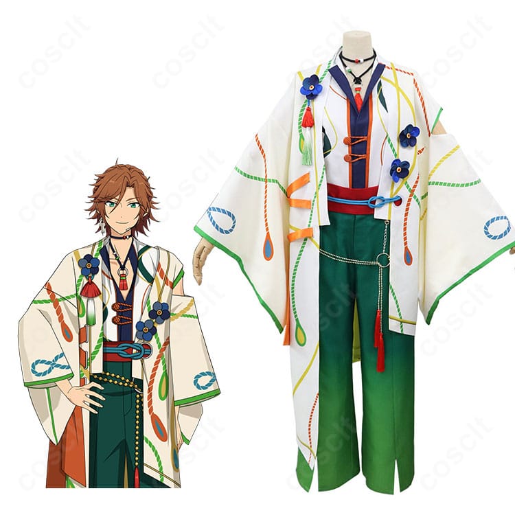 三毛縞斑 NEW COLOR衣装 コスプレ|キャラクター公式ビジュアルとの比較図