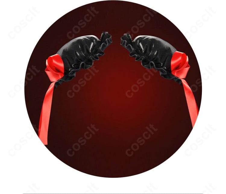 To LOVEる ヤミ チャイナドレス コスプレ衣装 髪飾りディテール写真 可愛い小物付き