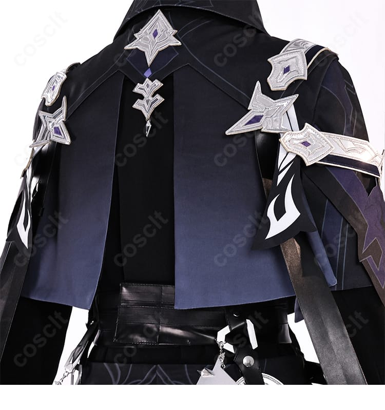 原神 フリンズ cosplay 衣装 背面装飾のディテール|存在感のある後姿