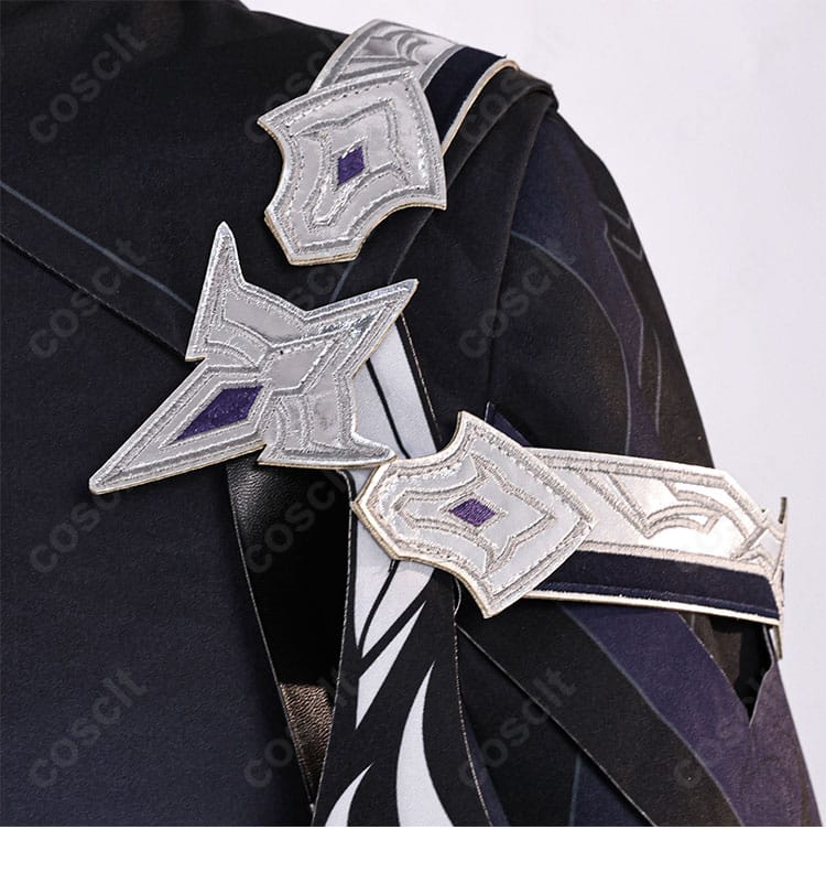 原神 フリンズ cosplay 衣肩背面の装飾細部|存在感あるシルエット