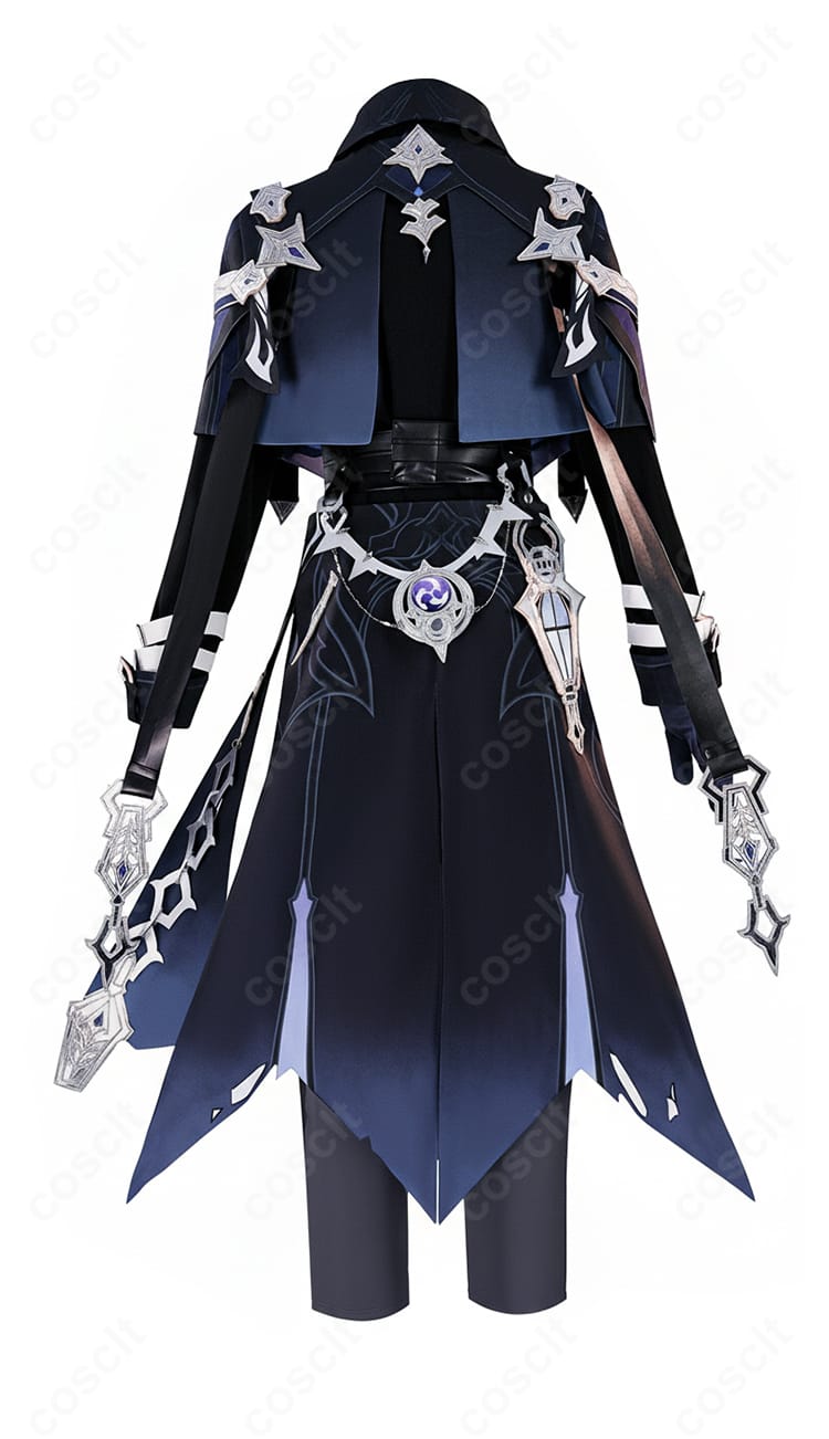 原神 フリンズ コスプレ衣装 背面全体図|忠実再現で後ろ姿も美しい