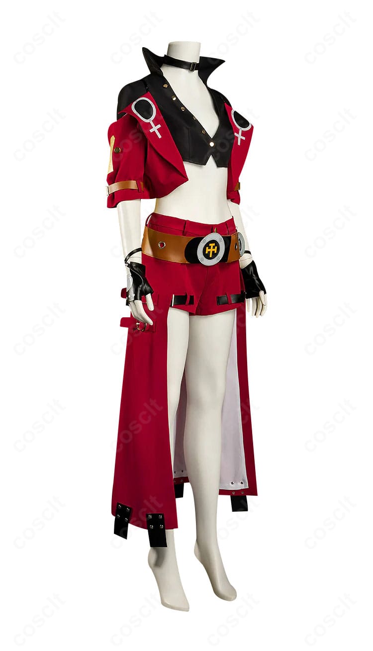 ギルティギア イノ コスプレ衣装 側面シルエット｜スタイルを忠実に再現