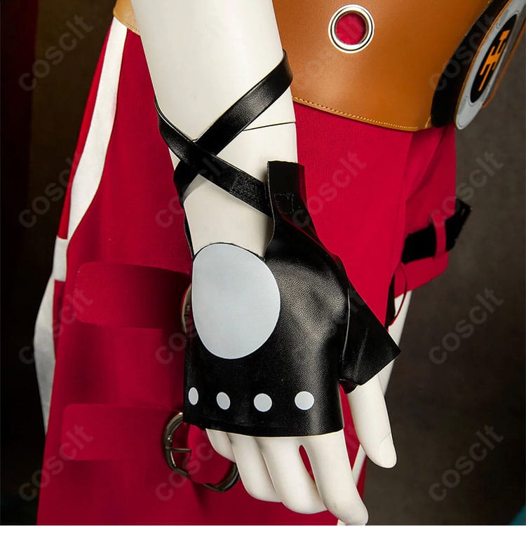 イノ コスプレ衣装 手袋装飾ディテール｜キャラらしさを再現