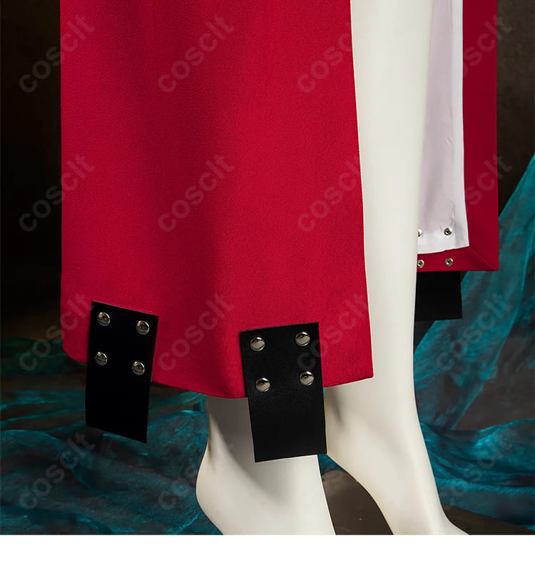GUILTY GEAR STRIVE イノ コスプレ 衣装裾装飾ディテール｜細部まで忠実再現