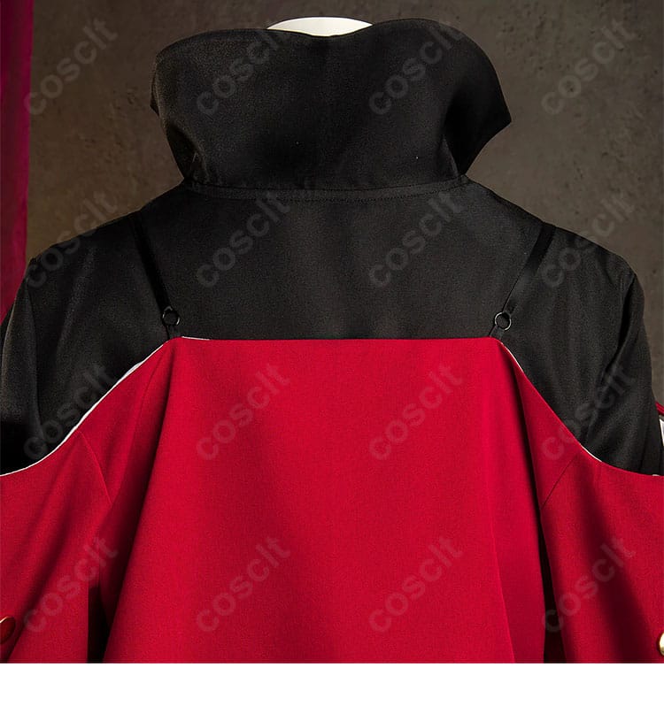 イノ コスプレ衣装 背面装飾細部｜リアルな質感が魅力