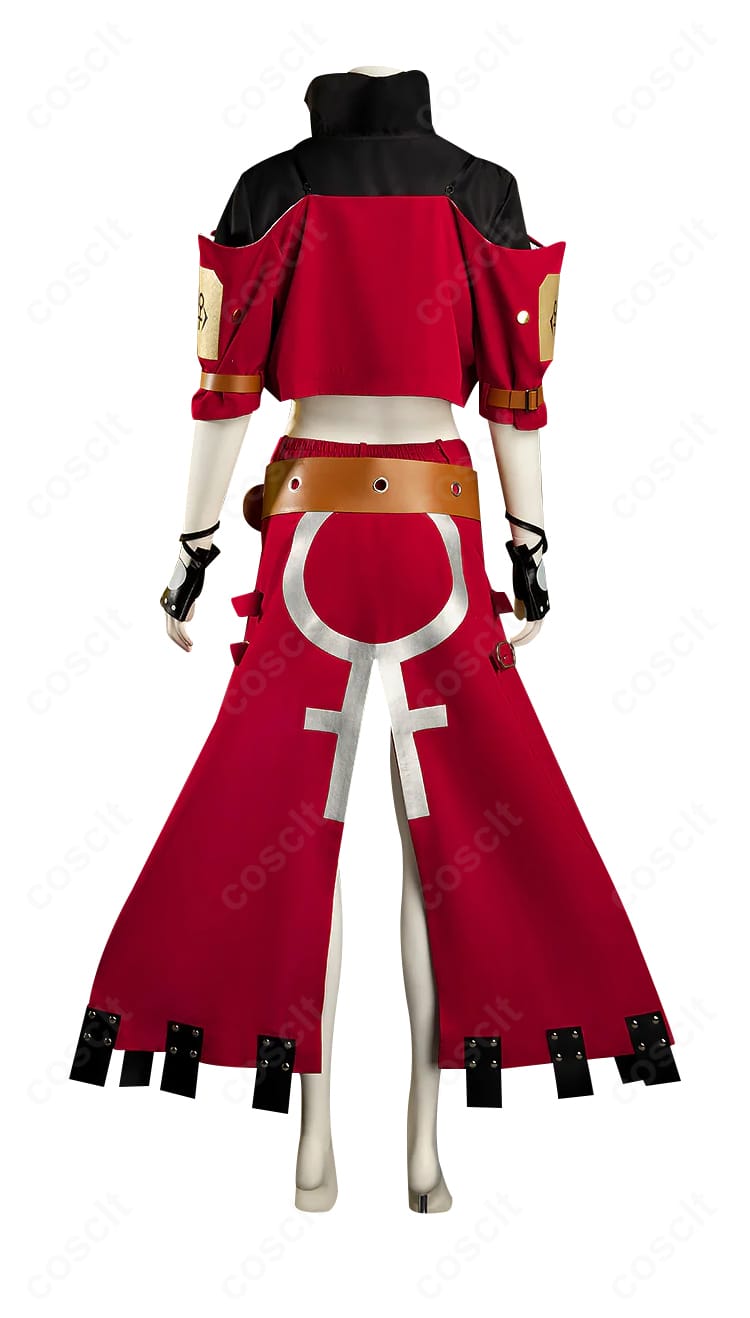 GUILTY GEAR STRIVE イノ コスプレ衣装 背面全体図｜細部まで高再現