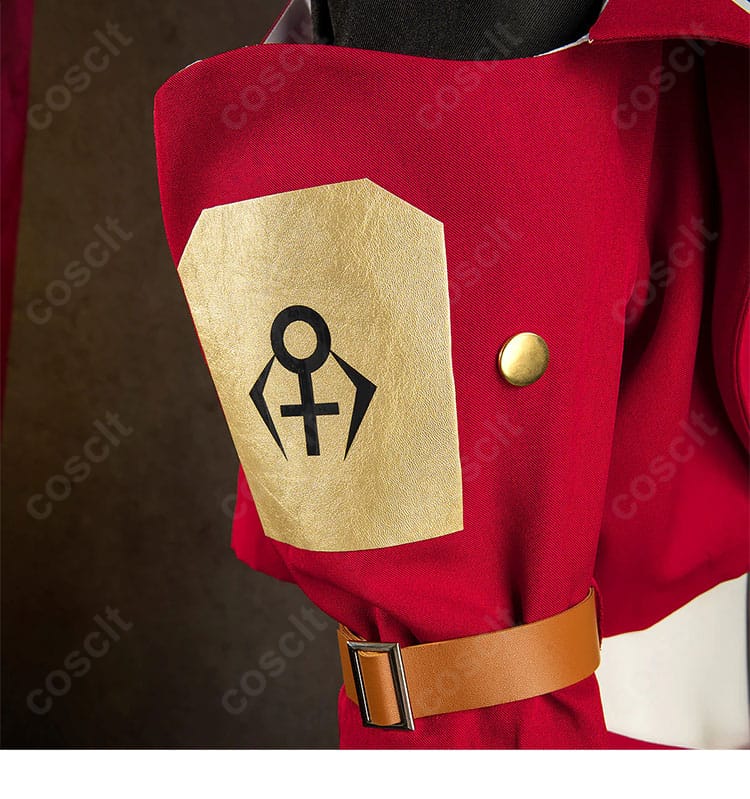 イノ コスプレ衣装 外套袖口模様ディテール｜リアルなプリント表現