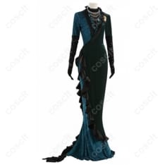 ディズニー ツイステッドワンダーランド ジョルジーナ・リーチ コスプレ衣装 礼装風ドレス【オーダーメイド可】 - 2枚目の画像（サムネイル）