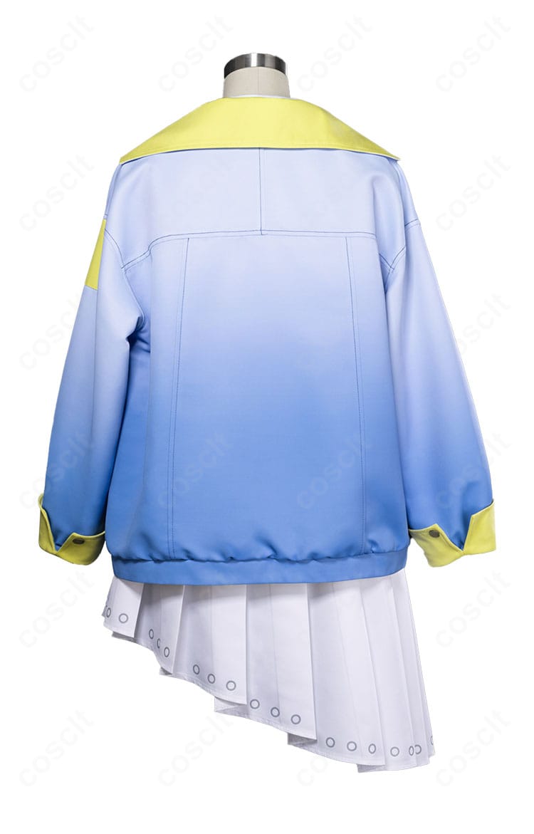 星のドレス コスプレ衣装 背面図|リボンや装飾の細部まで丁寧に再現された背中デザイン