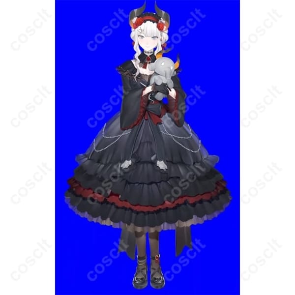 にじさんじ レヴィ・エリファ ゴスロリ新衣装 コスプレ衣装 オーダーメイド対応