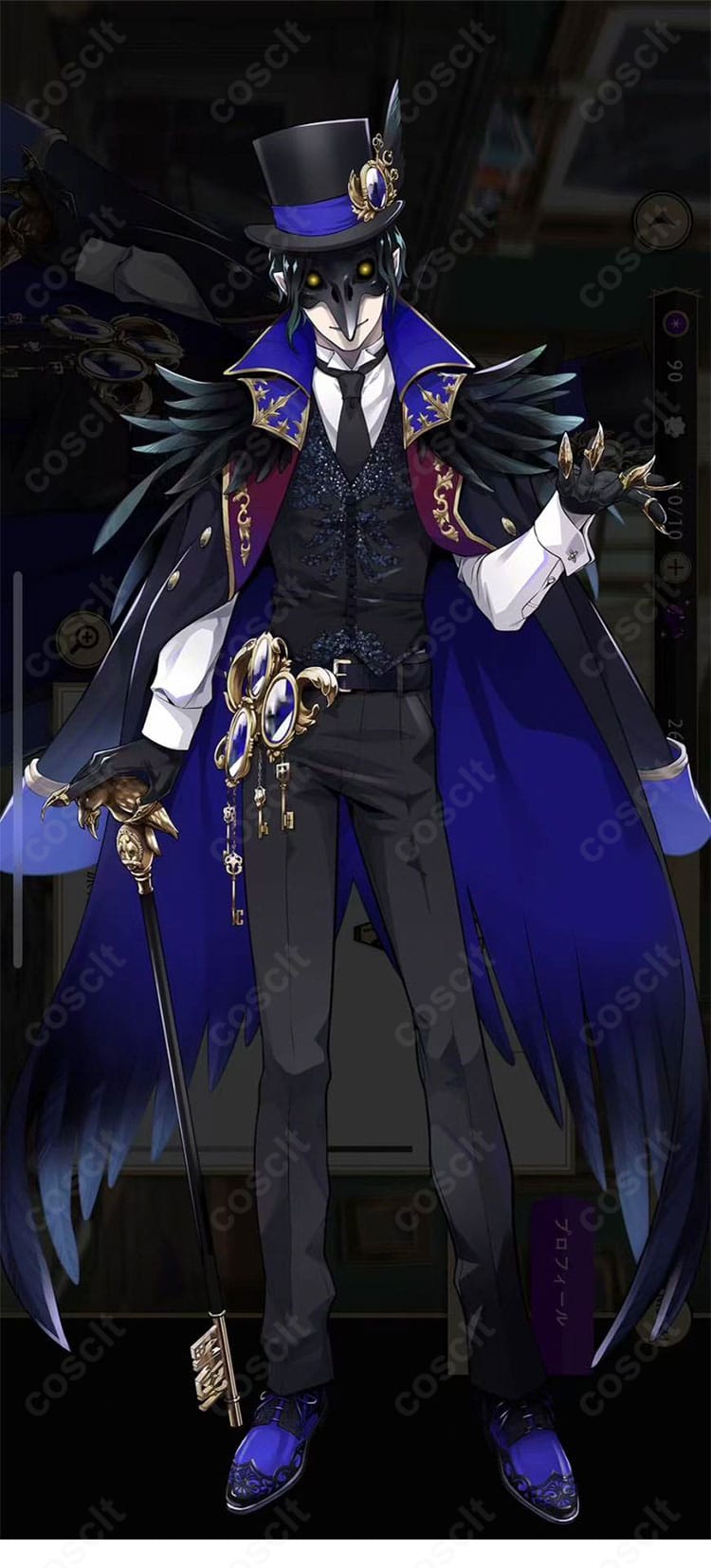 ディズニー ツイステッドワンダーランド ディア・クロウリー 学園長 コスプレ衣装 キャラクター全身画像｜イベントや撮影会におすすめ