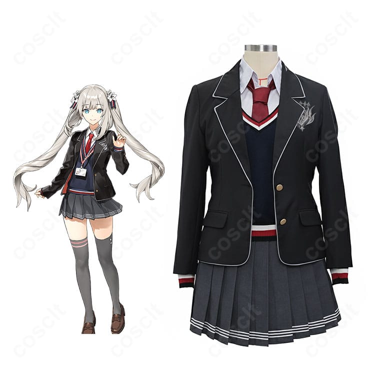 FGO ジャンヌ・ダルク〔オルタ〕／刑部姫 学生服 コスプレ衣装 キャラクター全身イメージ｜高品質で忠実再現した学生服スタイル