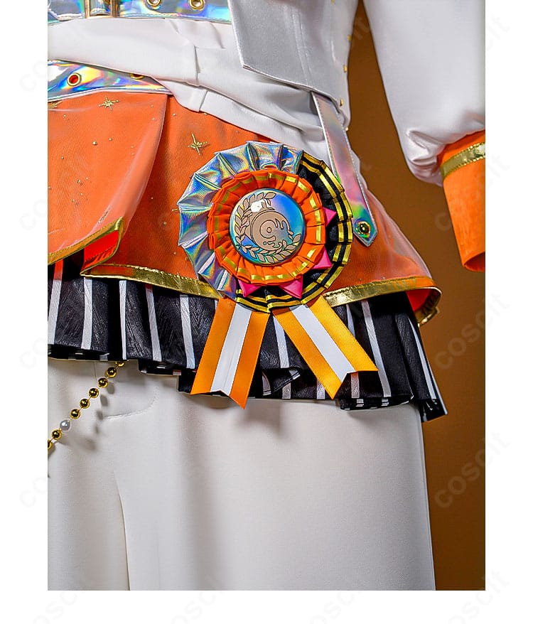 プロジェクトセカイ 東雲彰人 コスプレ衣装 腰飾りディテール｜動きに映えるこだわりの装飾