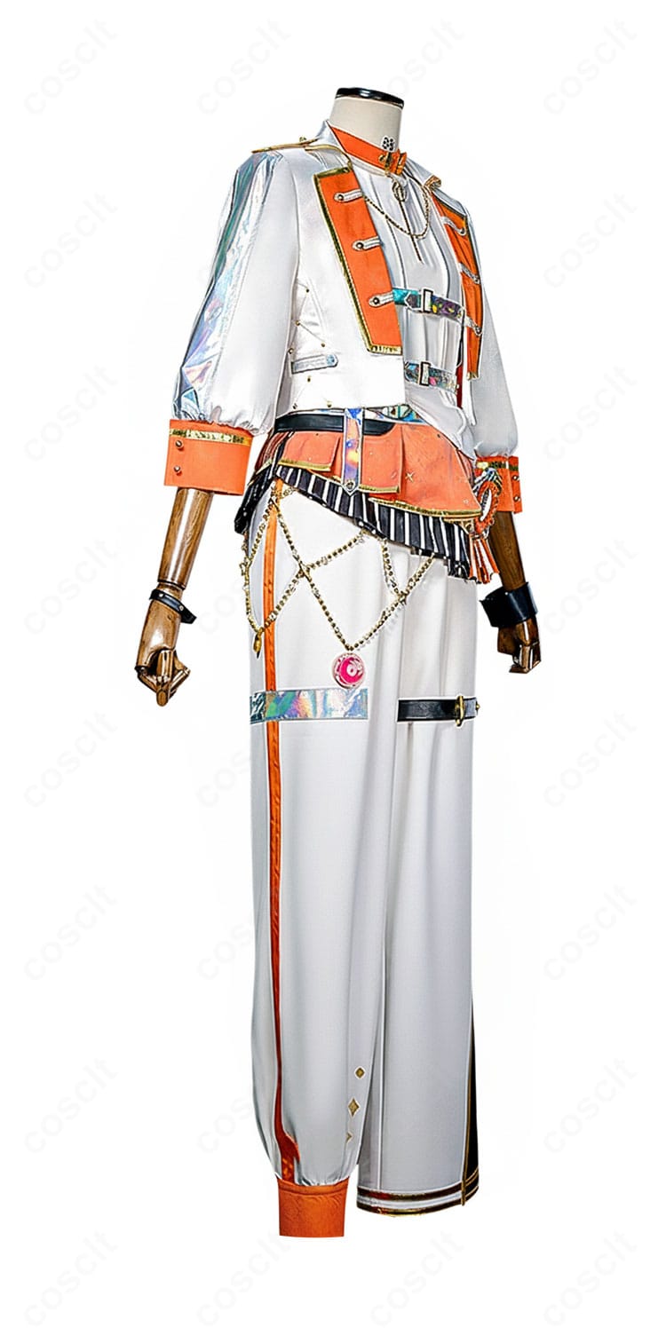 プロジェクトセカイ 東雲彰人 感謝祭 コスプレ衣装 右側面図｜立体的なシルエットとラインを再現