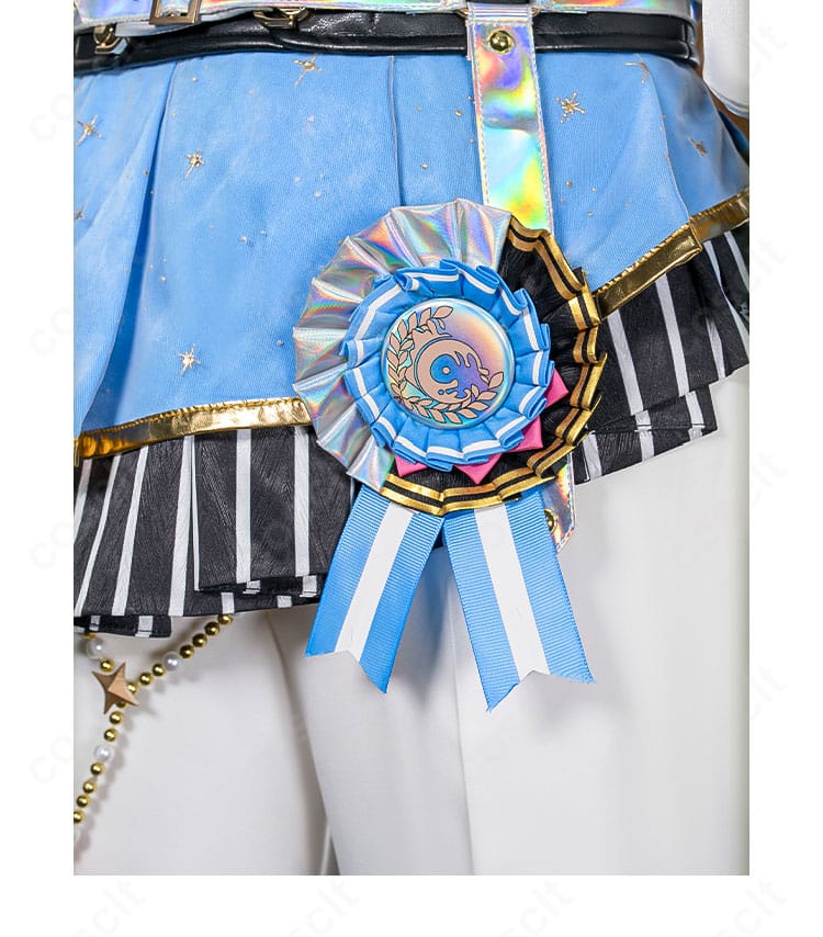 腰飾りディテール｜ベルトや装飾リボンの高精度な再現をチェック