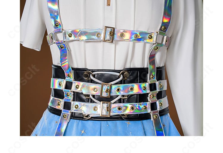 腰封装飾ディテール｜腰回りの装飾や質感をリアルに再現した写真