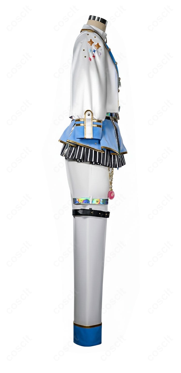 コスプレ衣装 右側面図｜立体感のあるカットでディテールを確認