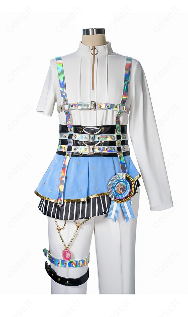 衣装正面の装飾ディテール｜刺繍や装飾パーツの精巧な仕上がりを再現