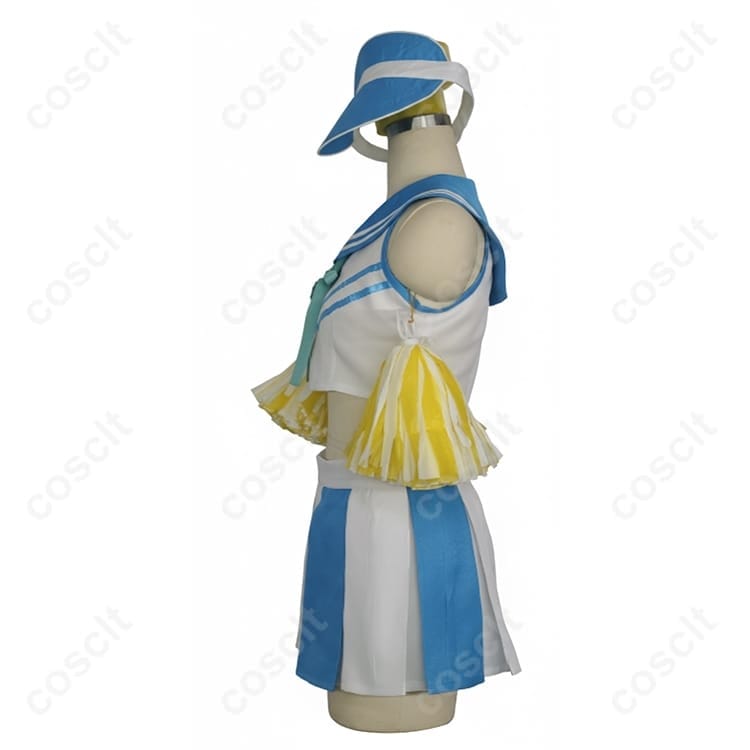 ブルーアーカイブ 伊落マリー チアガール コスプレ衣装｜清楚で可憐な応援スタイル【オーダーメイド対応・送料無料】 - 3枚目の画像