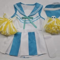 ブルーアーカイブ 伊落マリー チアガール コスプレ衣装｜清楚で可憐な応援スタイル【オーダーメイド対応・送料無料】 - 5枚目の画像（サムネイル）