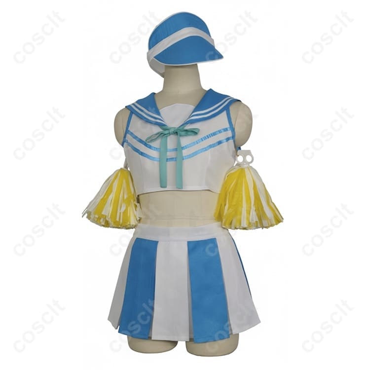 ブルーアーカイブ 伊落マリー チアガール コスプレ衣装｜清楚で可憐な応援スタイル【オーダーメイド対応・送料無料】 - 1枚目の画像