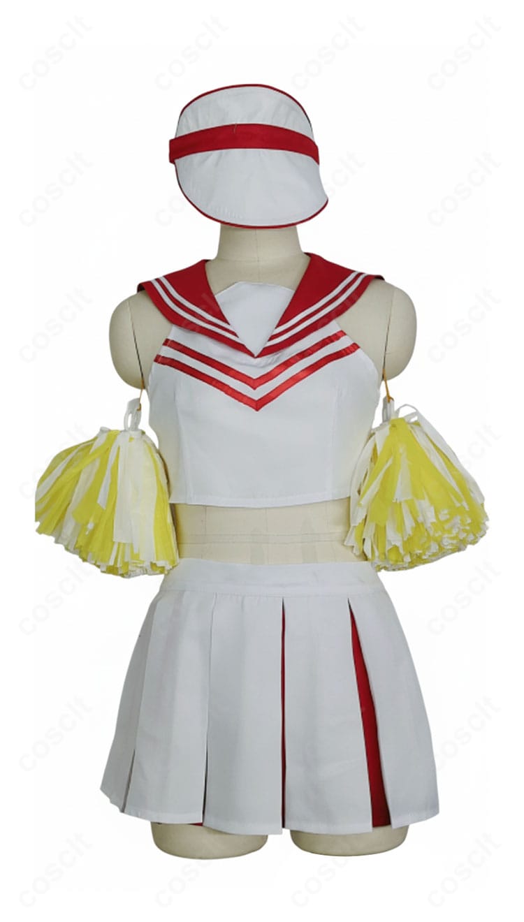 ブルーアーカイブ 春原ココナ チアガール コスプレ衣装 正面全体写真|高品質素材で細部まで忠実再現