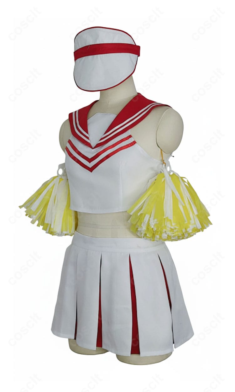 ブルーアーカイブ 春原ココナ チアガール コスプレ衣装 側面写真|立体的なシルエットと動きやすいデザイン