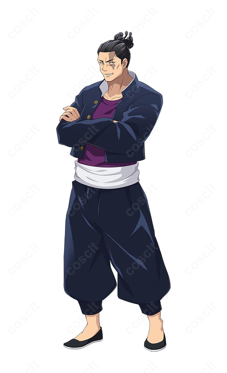 呪術廻戦 東堂葵 京都校制服 コスプレ衣装|キャラクター全身図・迫力あるポーズで再現度抜群!イベント撮影にもおすすめ。