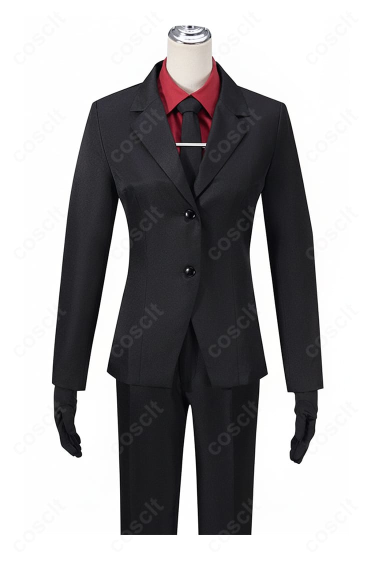 FGO バゼット コスプレ衣装 西装正面ディテール｜細部まで忠実に再現された高品質仕立て