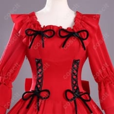 COSCLT公式 スカーレット・エル・ヴァンディミオン コスプレ衣装（最後にひとつだけお願いしてもよろしいでしょうか） - 4枚目の画像（サムネイル）