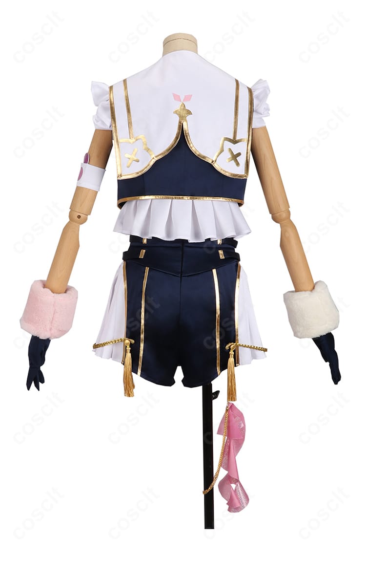 にじさんじ 笹木咲 コスプレ衣装 背面デザイン写真｜リボンや装飾まで丁寧に仕上げた高精度仕様。