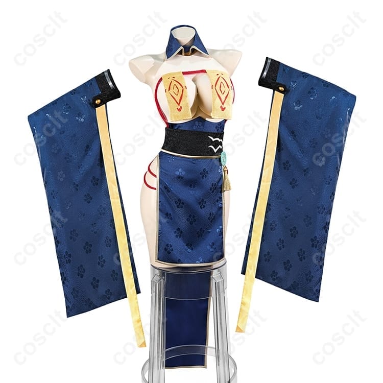 アズールレーン 華甲 霊幻艦船新春夜 コスプレ衣装 高品質チャイナドレスセット【COSCLT公式】 - 1枚目の画像