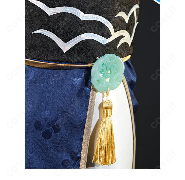 アズールレーン 華甲 コスプレ衣装 腰間玉佩装飾｜中華風デザインの玉飾りがアクセントに。