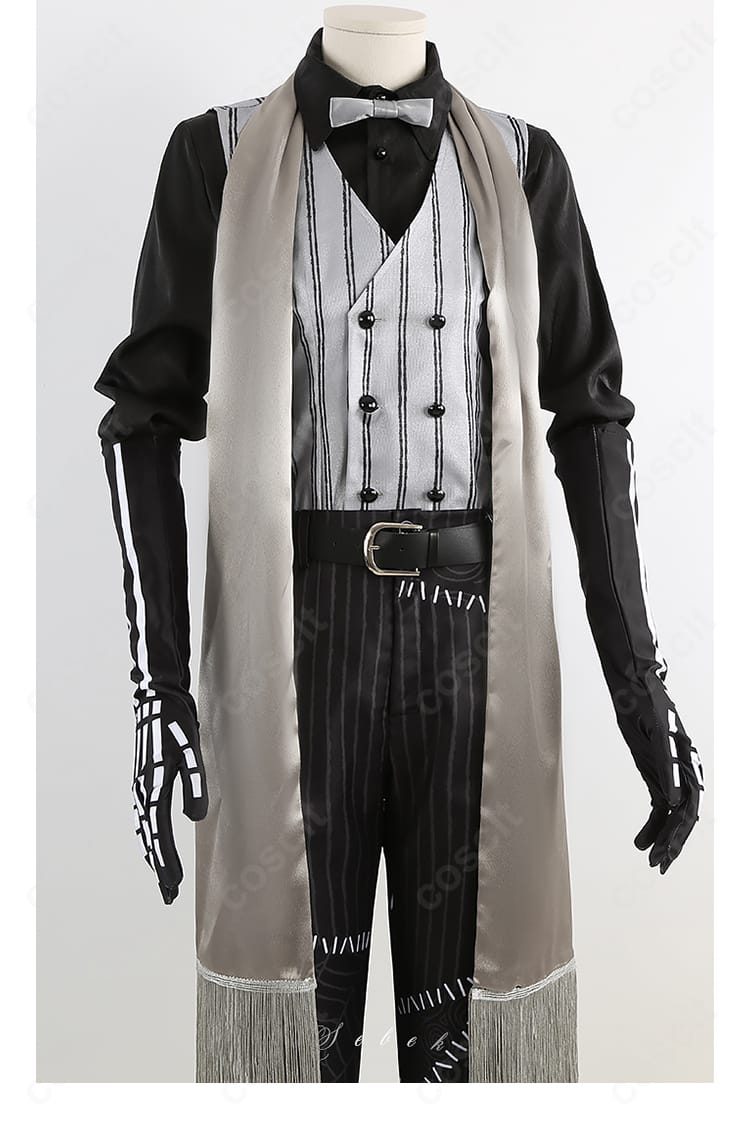 セベク・ジグボルト コスプレ衣装 上着装飾細部｜襟元・袖口・模様の精巧な刺繍ディテールを美しく表現。