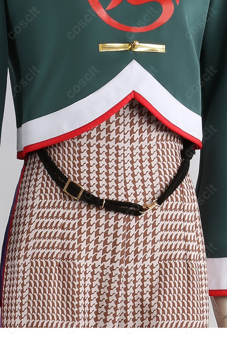 本橋依央利 コスプレ衣装 裾デザイン詳細｜動きやすく上品な仕立て