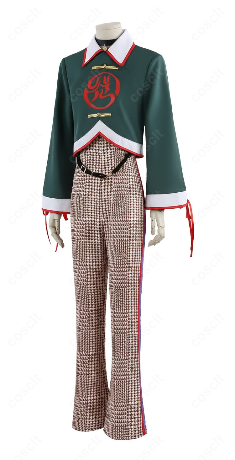 本橋依央利 コスプレ衣装 左側面図｜自然なシルエットと美しいライン