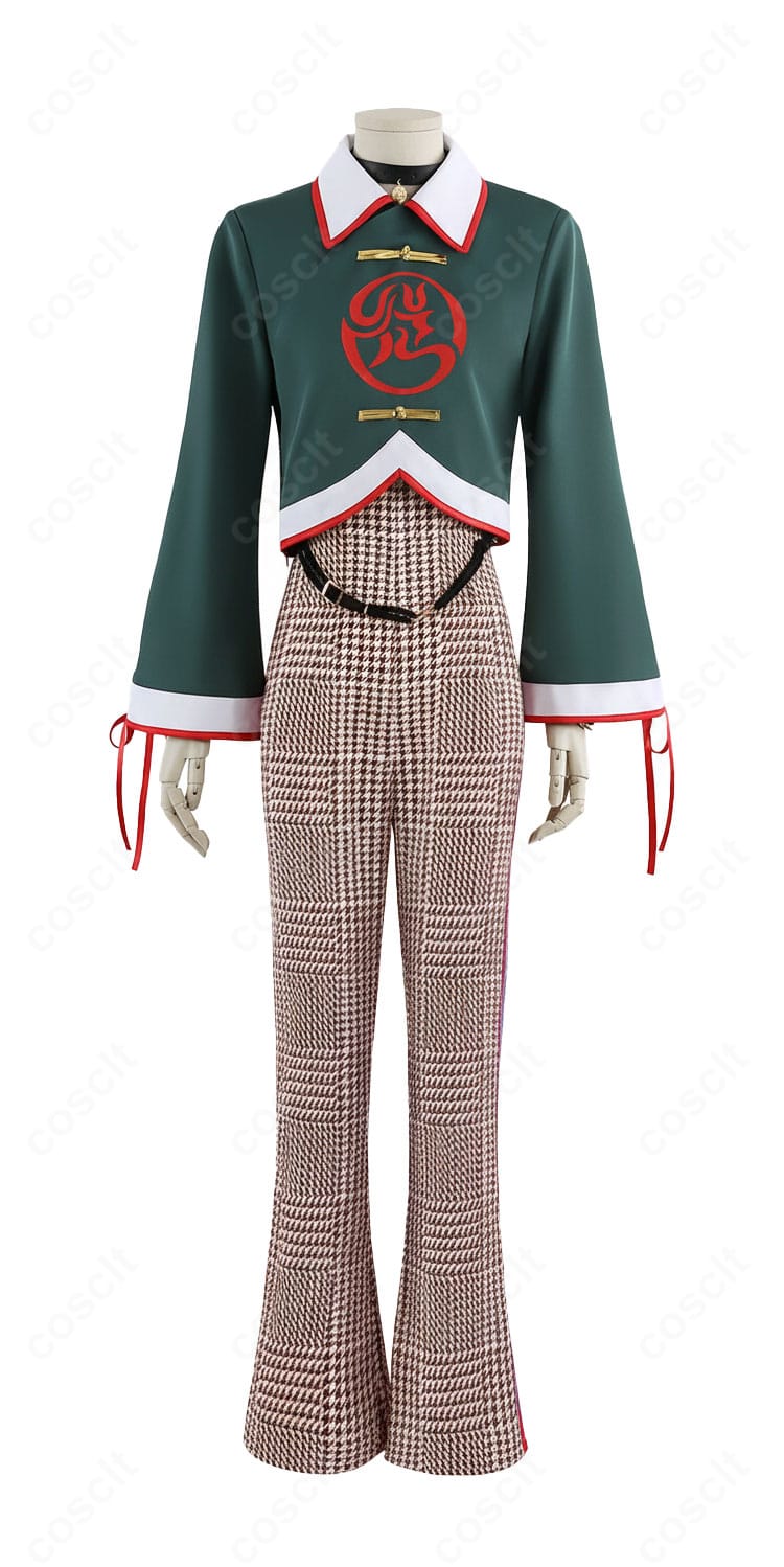 本橋依央利 コスプレ衣装 正面全体図｜清潔感あるデザインを高再現