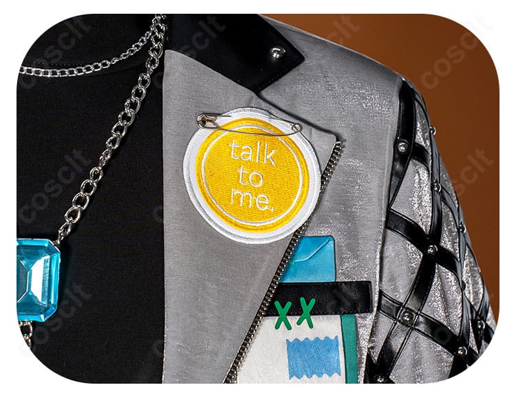 あんスタ『talk to me』コスプレ 外套襟元ディテール|ラペル形状と縁取りデザインをチェック