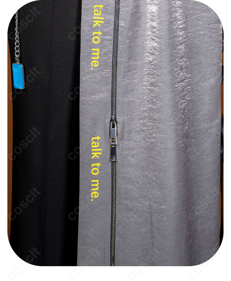 あんスタ『talk to me』コスプレ コート裾ファスナー装飾|ジッパー位置と開き加減を確認