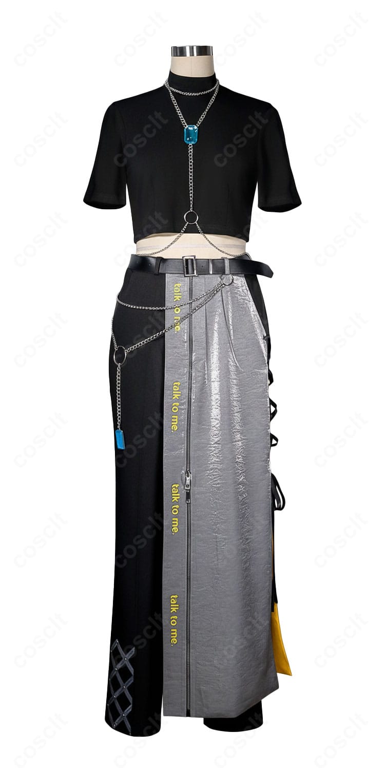 あんスタ『talk to me』コスプレ 短袖トップス装飾ディテール|胸元ステッチと切替デザイン