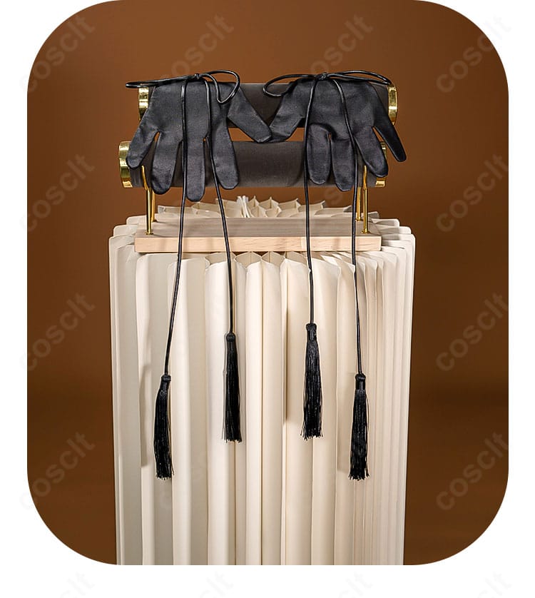 ケイト・ダイヤモンド プレイフル・ドレス コスプレ衣装 手袋・手飾り部分アップ｜高級感ある仕上がり